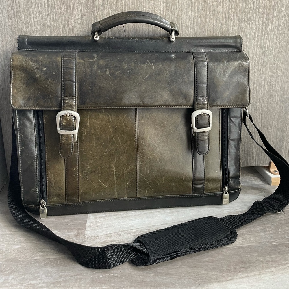 vintage messenger bag
